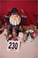 (5) Miscellaneous Christmas Figures (Rm 7)
