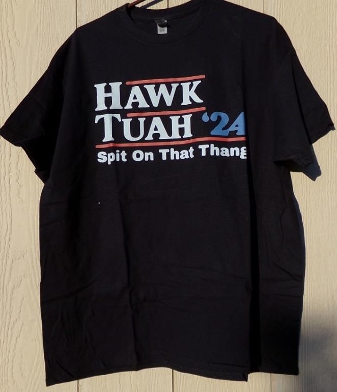 Hawk Tuah 24 T Shirt Size XL