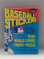 1979 Fleer Baseball Stickers Unopened Pack