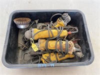 Assorted DeWalt Angle Grinders