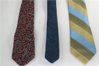 PAISLEY AND STRIPES VINTAGE TIES