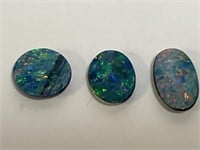 3 Opal Cabachons