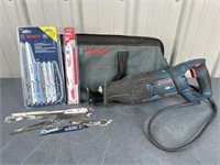 Bosch Reciprocating Saw WTH Blades and Bag