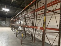 (12) Sections of Bolted Pallet Racking