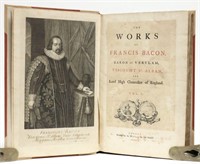 1753, Folio, Francis Bacon
