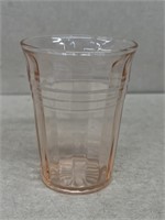 Pink depression glass