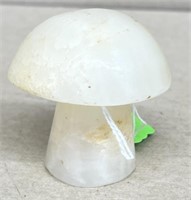 Marble mushroom paperweight