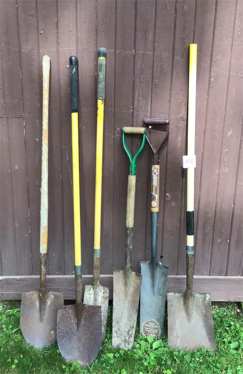 Shovels, Rakes, & Pitch Forks