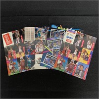 Uncut Promo Basketball Card Sheets
