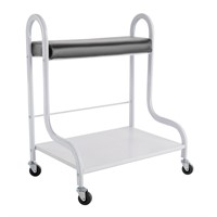 QWNBG Pedicure Foot Rest Cart Pedicure Stool with