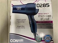 Conair hair dryer 1875 watts