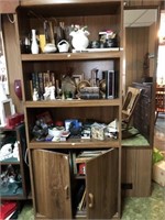 30x12x71 Bookcase And Contents