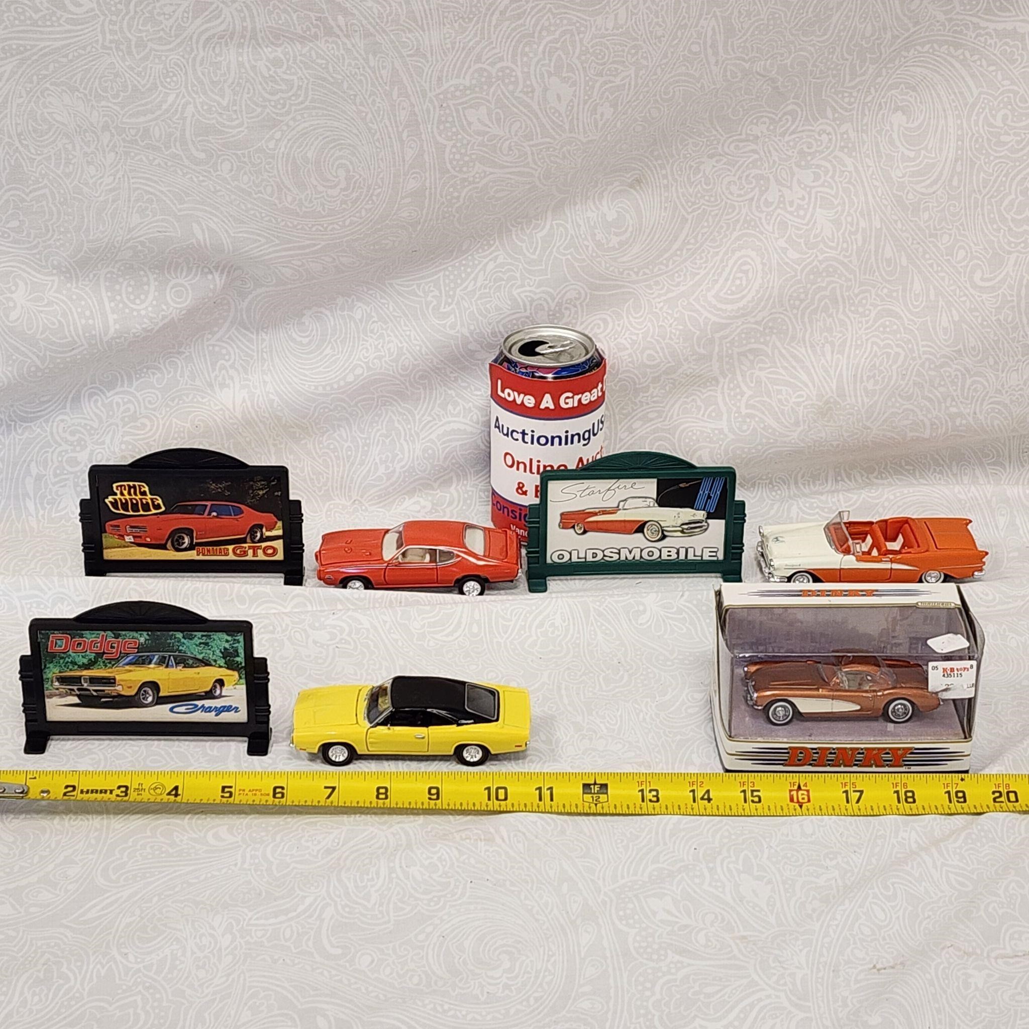 Hot Wheels Dinky Road Champs Vintage Classic Cars