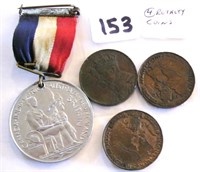 4 Royalty Coins (see photo)