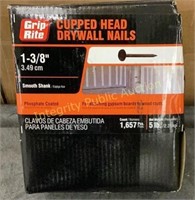 GripRite Cupped Head Drywall Nails 1-3/8”