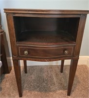 Vintage wood mahogany side table