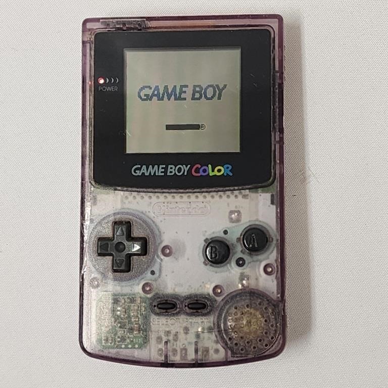 Game Boy Color Nintendo Atomic Purple