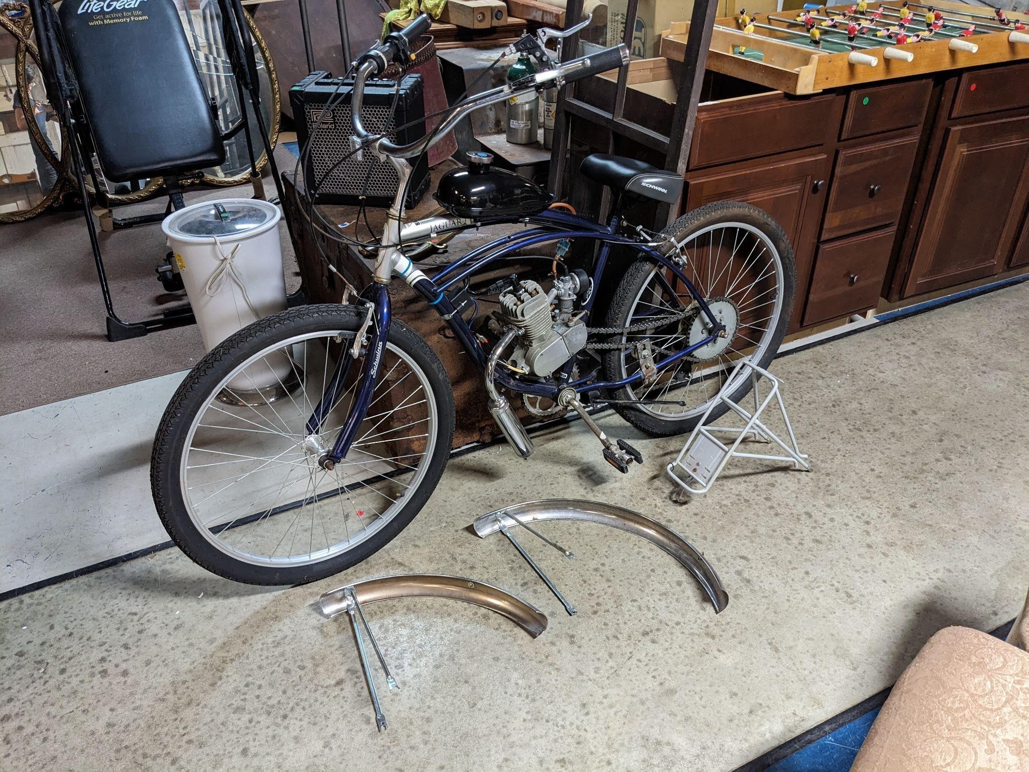 Schwinn Jaguar Bicycle w/Gas Conversion Kit