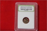 A Slabbed Roman  Bronze Coin