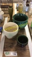McCoy planter, ceramic pots, vases