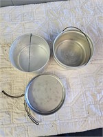 Vintage Nesting Campfire Cookware set