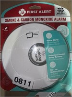 FIRST ALERT SMOKE CARBON MONOXIDE ALARM RETAIL $40