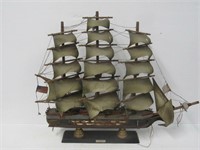 Constitution Tall Ship model, 23" Tall