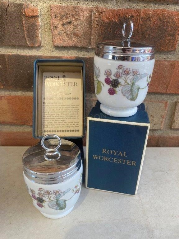 Royal Worcester Egg Coddlers