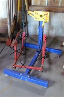 ENGINE STAND, BLUE AND YELLOW ONLY