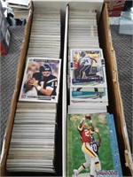 SHOE BOX OF FOOTBALL CARDS