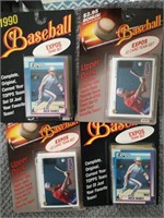 4 MONTREAL EXPOS TEAM PACKS EARLY 1990S