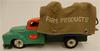 CHEVROLET FARM PRODUCTS DELIVERY TRUCK TOY/ RAMP