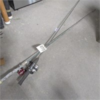 2 - SPINCAST RODS W/ REELS