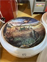 Charles Freitag life on the farm collectors plate