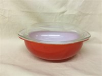 Pyrex PRIMARY RED Round Casserole with Lid