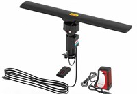 AMPLIFIED HD TV ANTENNA EASY MOUNT FOR TOP OF TV