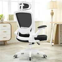 KERDOM, Breathable Ergonomic Desk Chair, Lumbar Su