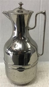 ICY HOT BOTTLE CO CHROME COFFEE SERVER