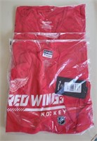 Red Wings tee shirts. Womens size med. NIP. 4ct.
