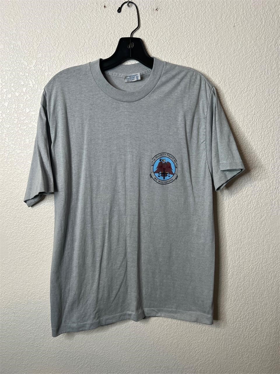 Vintage 1st Security Police Squadron Shirt