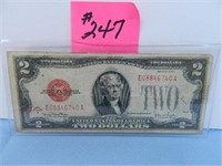 1928 Ser. $2 U.S. Note - Red Seal