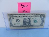 (26) 1963 Ser. $1 Federal Reserve Note "Joseph W.-
