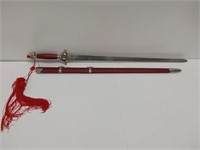 sword with scabbard