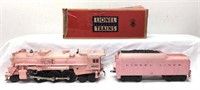 Postwar Lionel O Gauge 2037-500 and 1130T-500 Pink