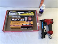 CP Air Ratchet, Mini Spray Gun & Arrow Air Stapler