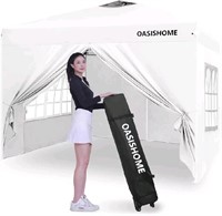 OASISHOME Pop-up Gazebo Instant Portable Canopy Te