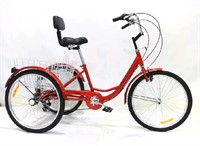 EMYJAY Adult Tricycle 20" Red