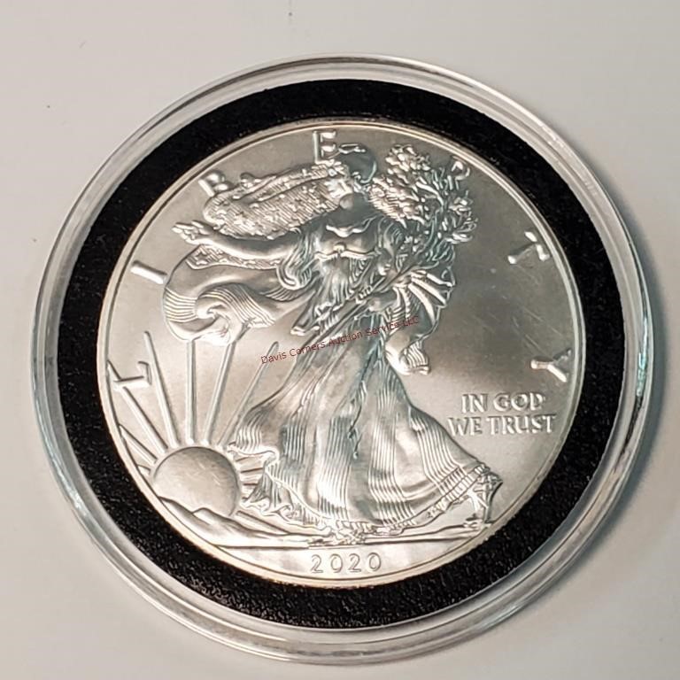 2020 American Eagle Silver Dollar