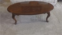 Vintage Oval Coffee Table