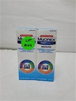 Cold & Flu Acetaminophen- Mucinex 118ml x2
